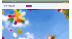 Desktop Screenshot of prequimm.com